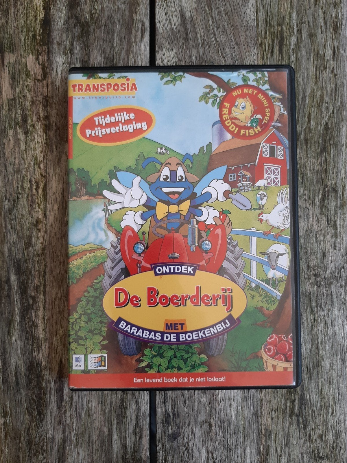 Ontdek de boerderij met barabas de boekenbij pc computer, Spelcomputers en Games, Games | Pc, 1 speler, Ophalen of Verzenden, Vanaf 3 jaar