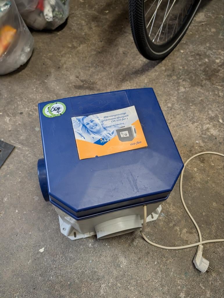 Itho Daalderop CVE ECO 2E Ventilator Afzuiger, Ophalen of Verzenden, Afzuiger
