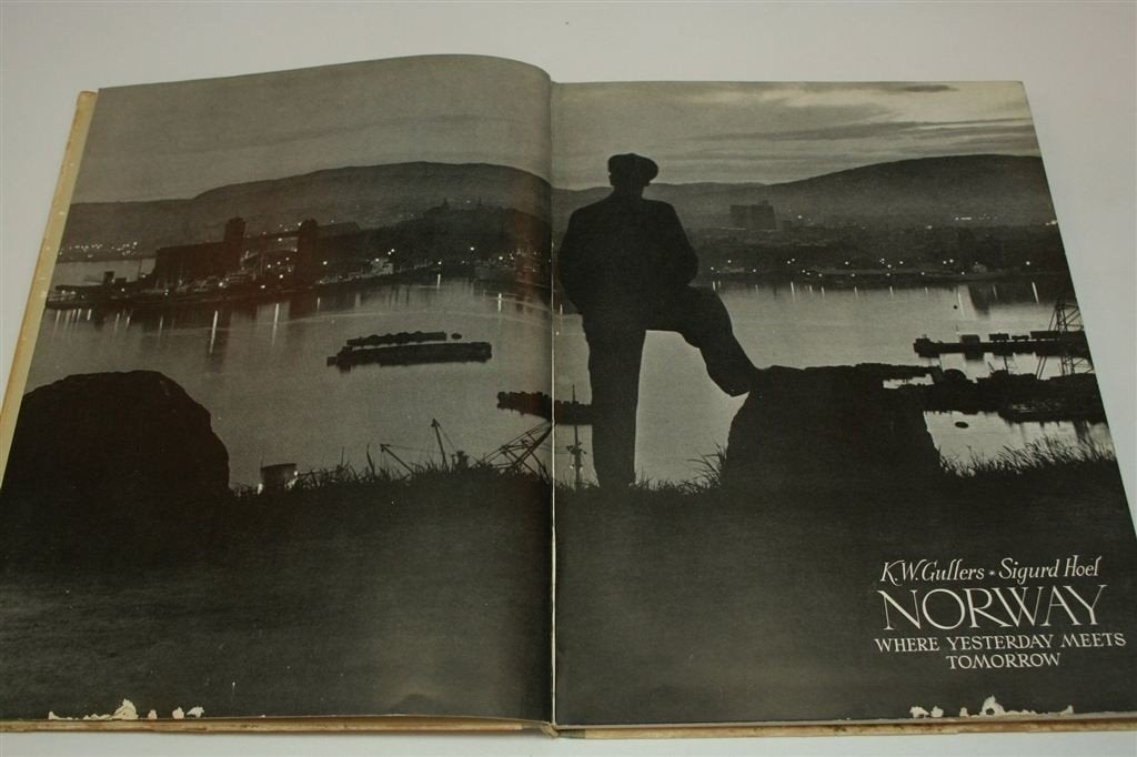 Noorwegen Vintage Fotoboek 1951 — Zeldzaam [EN], Ophalen of Verzenden, Gelezen, Fotografen