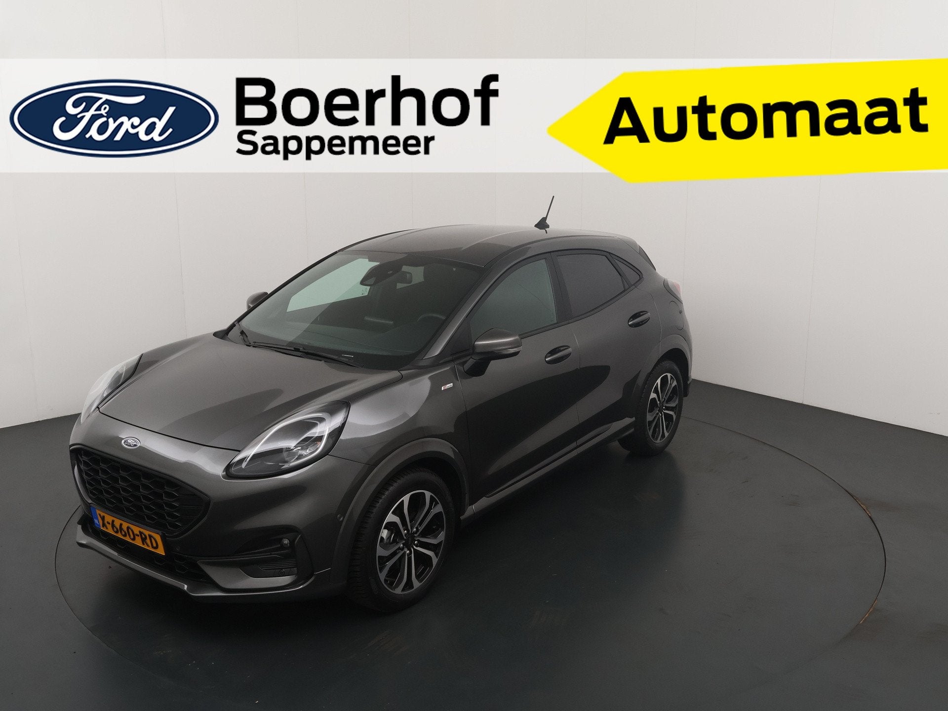 Ford Puma EcoBoost Hybrid 125 pk ST-Line | Trekhaak | Winter, 665 kg, Bedrijf, Hybride Elektrisch/Benzine, 3 cilinders
