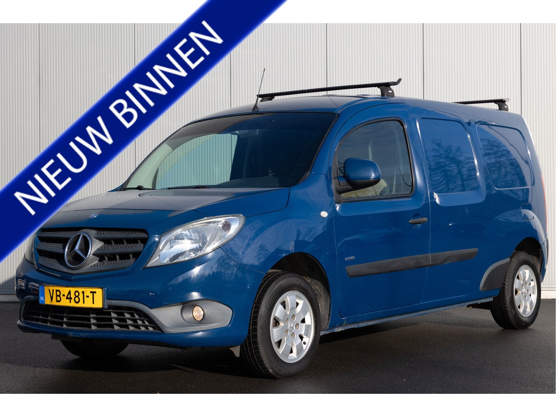 Mercedes-Benz Citan | Extra Lang | AIRCO | CRUISE | TREKHAAK, Auto's, Euro 5, Gebruikt, Zwart, 4 cilinders