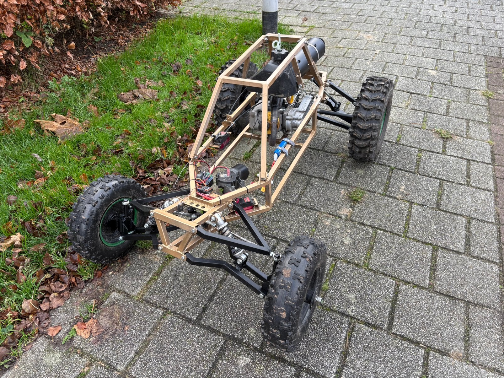 XXXL RC Auto met fietskar, Ophalen, Groter dan 1:32, Auto, Overige merken