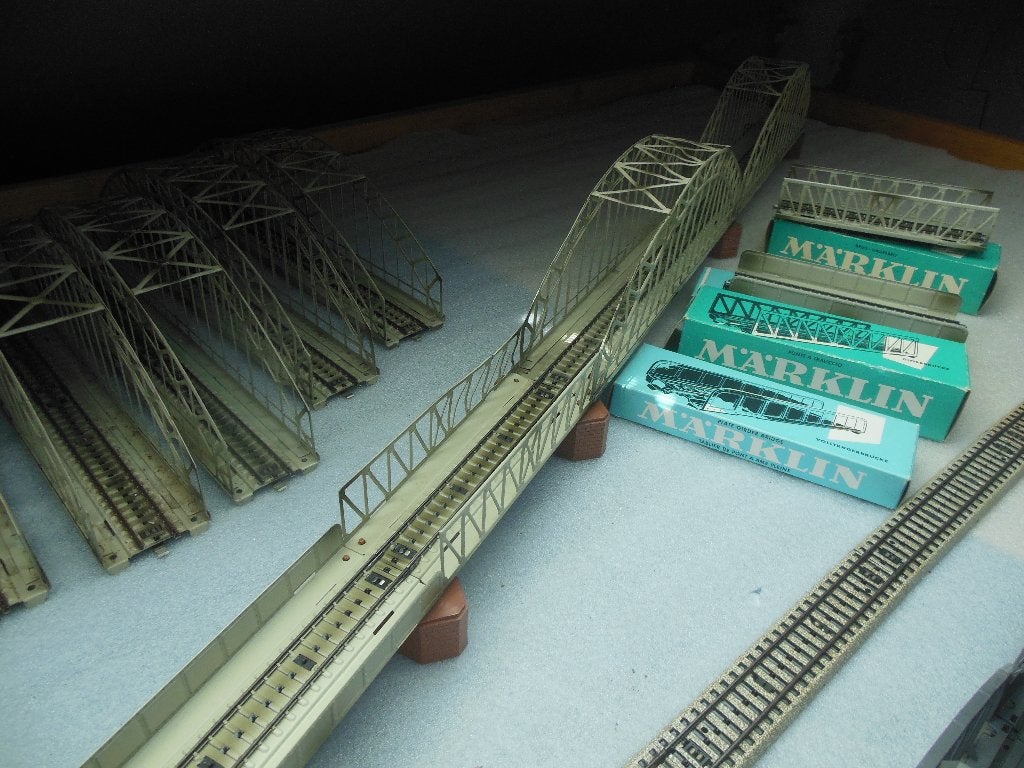 Marklin M modelgetrouwe bruggenbouw, Wisselstroom, Gebruikt, Wagon, Ophalen of Verzenden