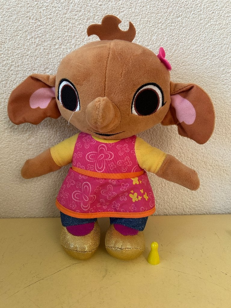 Bing Sula Knuffel - Olifant Sula Pluche 23cm, Ophalen of Verzenden, Zo goed als nieuw, Middelgroot (20 tot 80 cm), Meerkleurig