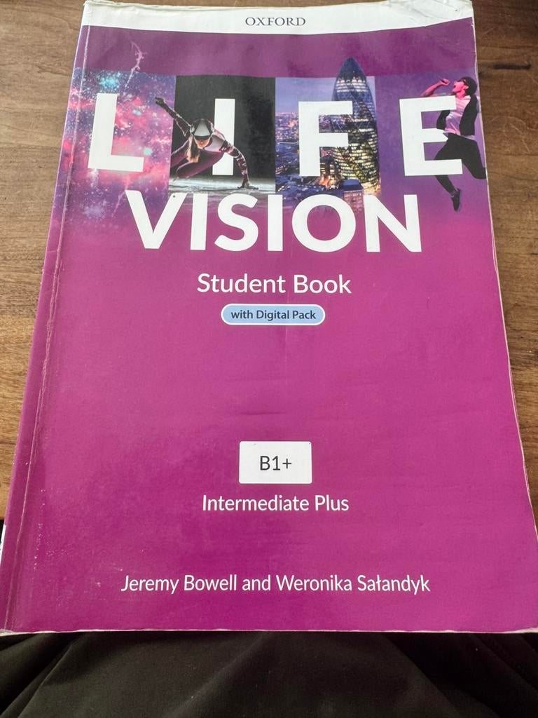 Life Vision Student Book B1+ Intermediate Plus Oxford, Verzenden, Gelezen, Overige niveaus
