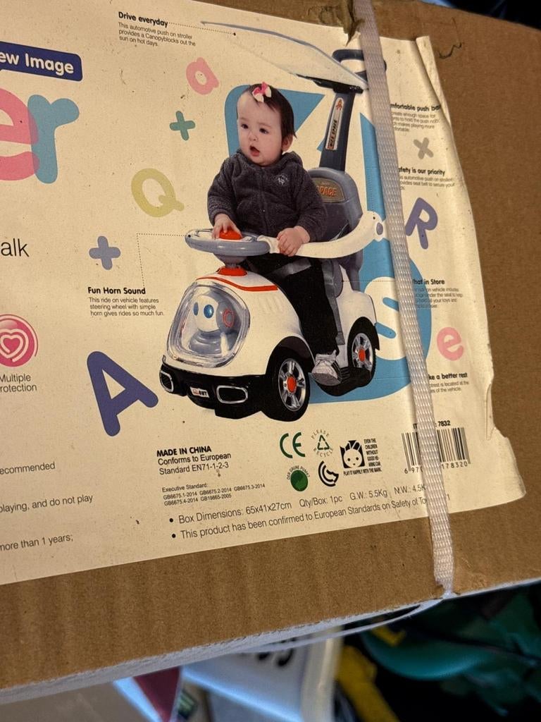 Stroller Push On Loopvoertuig - Nieuw in doos, Ophalen of Verzenden, Nieuw, Loopvoertuig