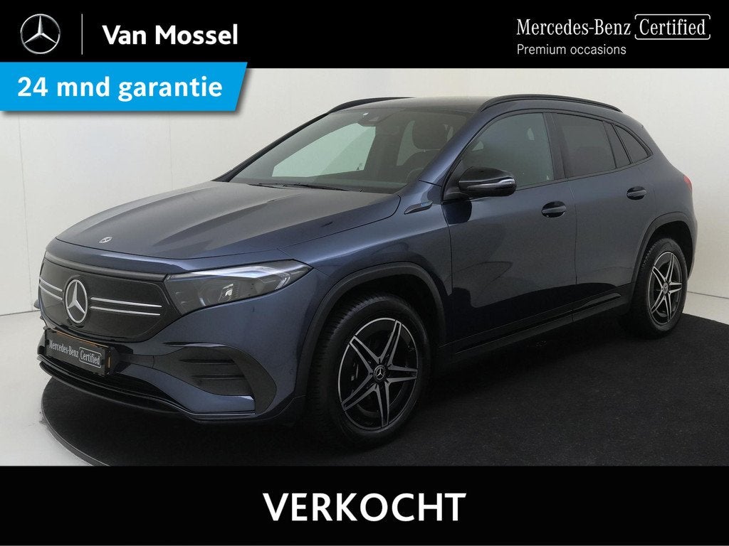 Mercedes-Benz EQA 250 Business Solution AMG 67 kWh, Auto's, Mercedes-Benz, Gebruikt, 190 pk, Blauw, SUV of Terreinwagen