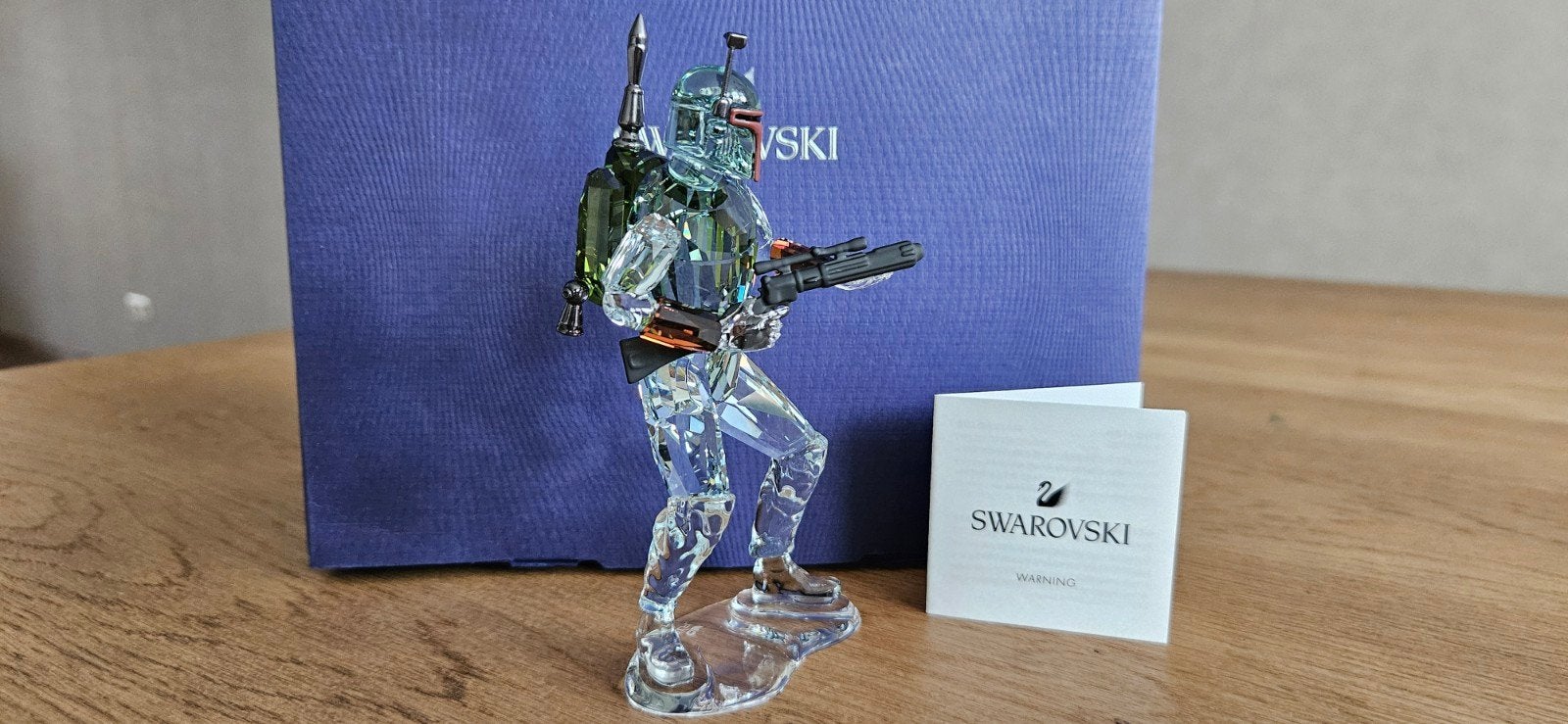 Swarovski Disney Star Wars Boba Fett, Verzamelen, Ophalen of Verzenden, Nieuw, Figuurtje