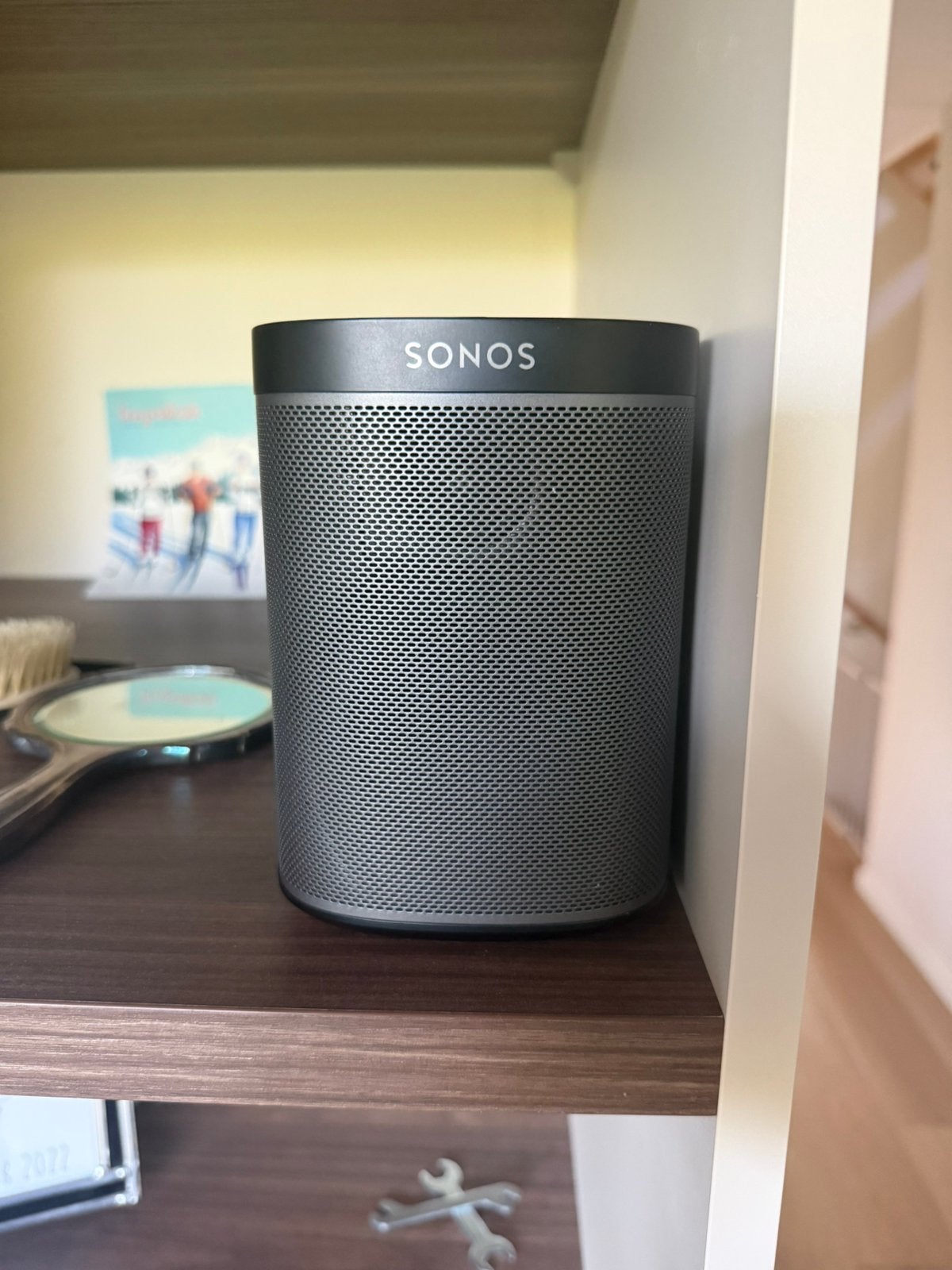 Sonos Play:1 zonder netsnoer, Ophalen of Verzenden, Zo goed als nieuw, Minder dan 60 watt, Sonos
