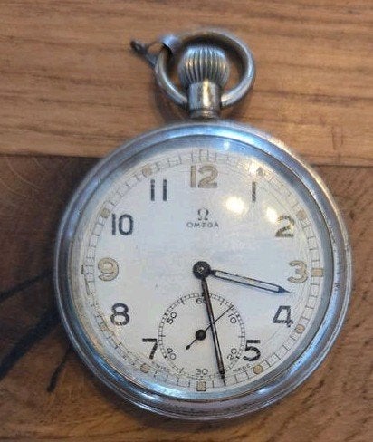 Omega Zakhorloge - GSTP Y26993, Overige materialen, Zakhorloge, 1930 tot 1960, Ophalen of Verzenden