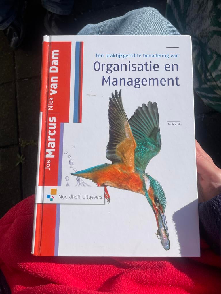Schoolboek Organisatie en Management, Ophalen of Verzenden, Zo goed als nieuw, Overige niveaus, Bedrijfseconomie of M&O