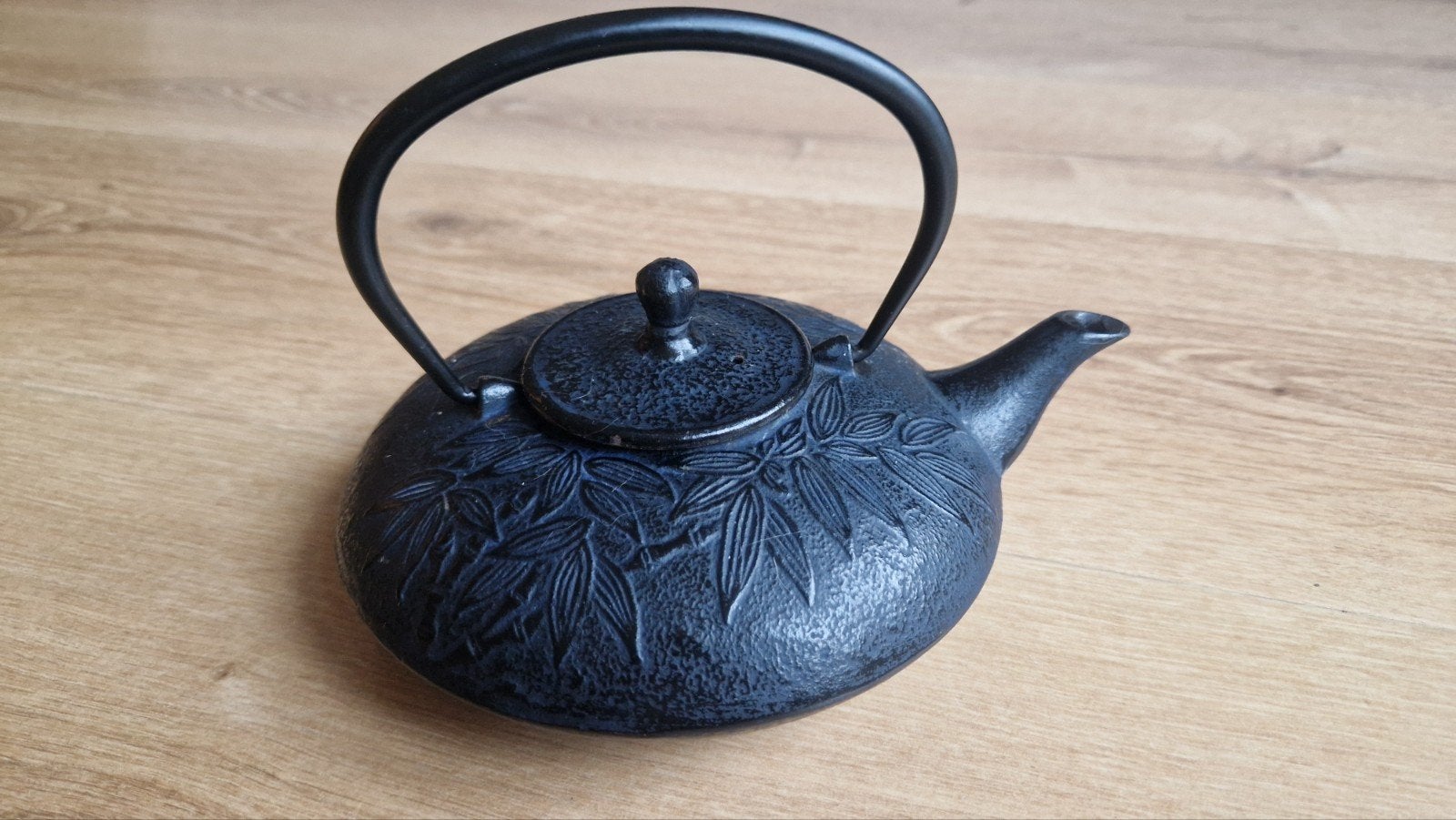 Originele Japanse Nanbu Tekki Gietijzeren Theepot (Tetsubin), Ophalen of Verzenden