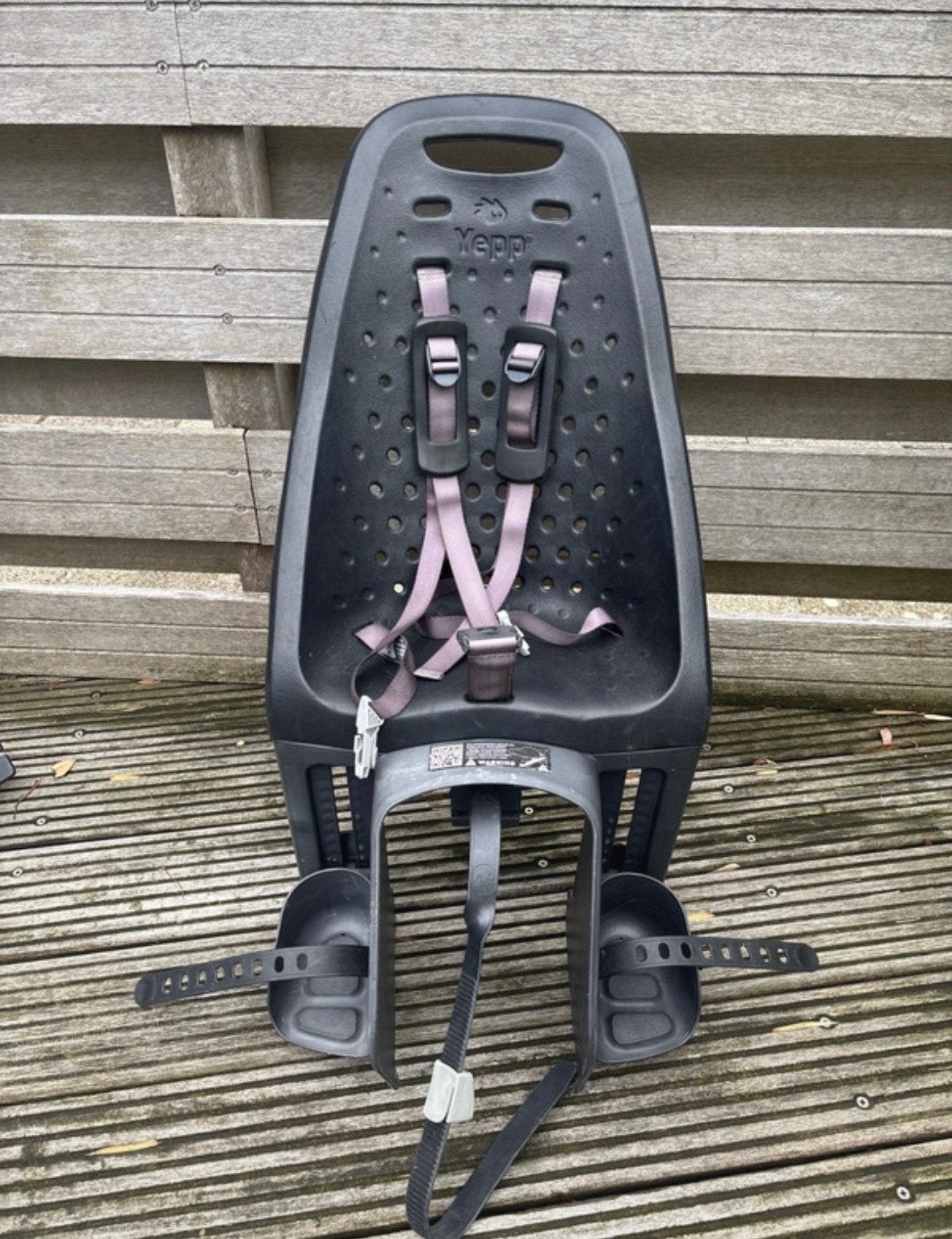 Yepp Maxi Fietsstoeltje - Achterzitje, Ophalen, Achterzitje, 9 t/m 18 kg, Gebruikt