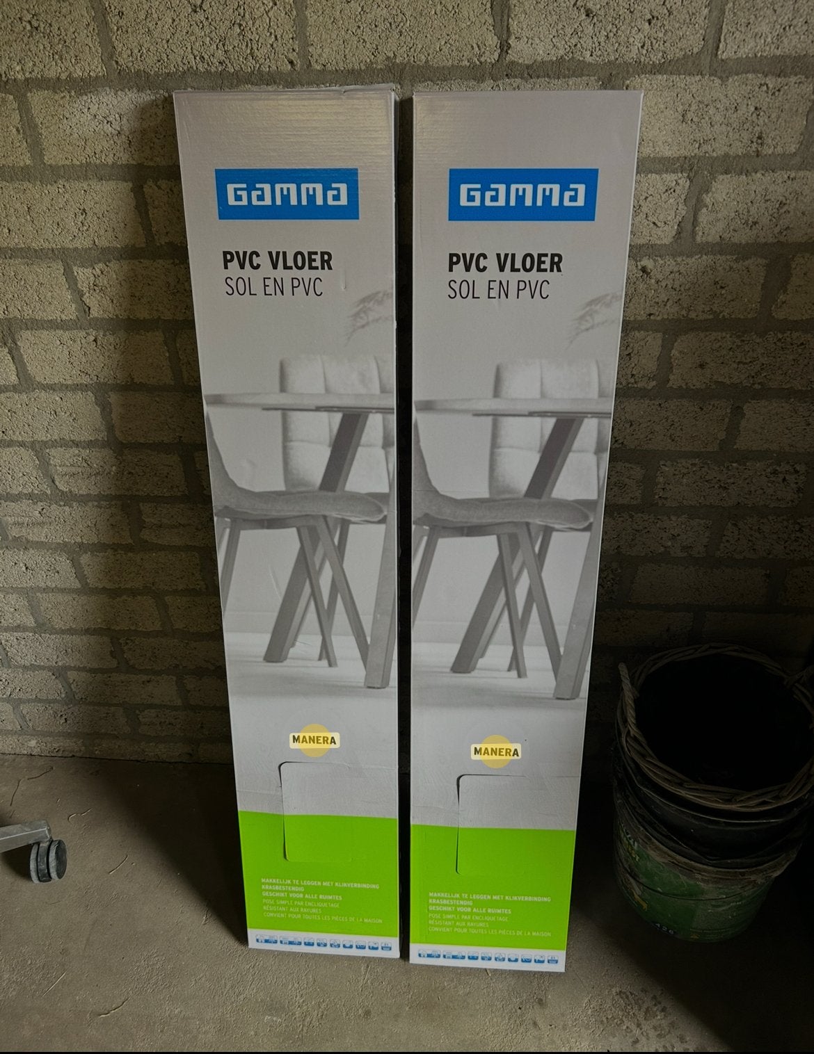 Click PVC manera naturel eiken, Ophalen, Kunststof, Nieuw, Minder dan 5 m²
