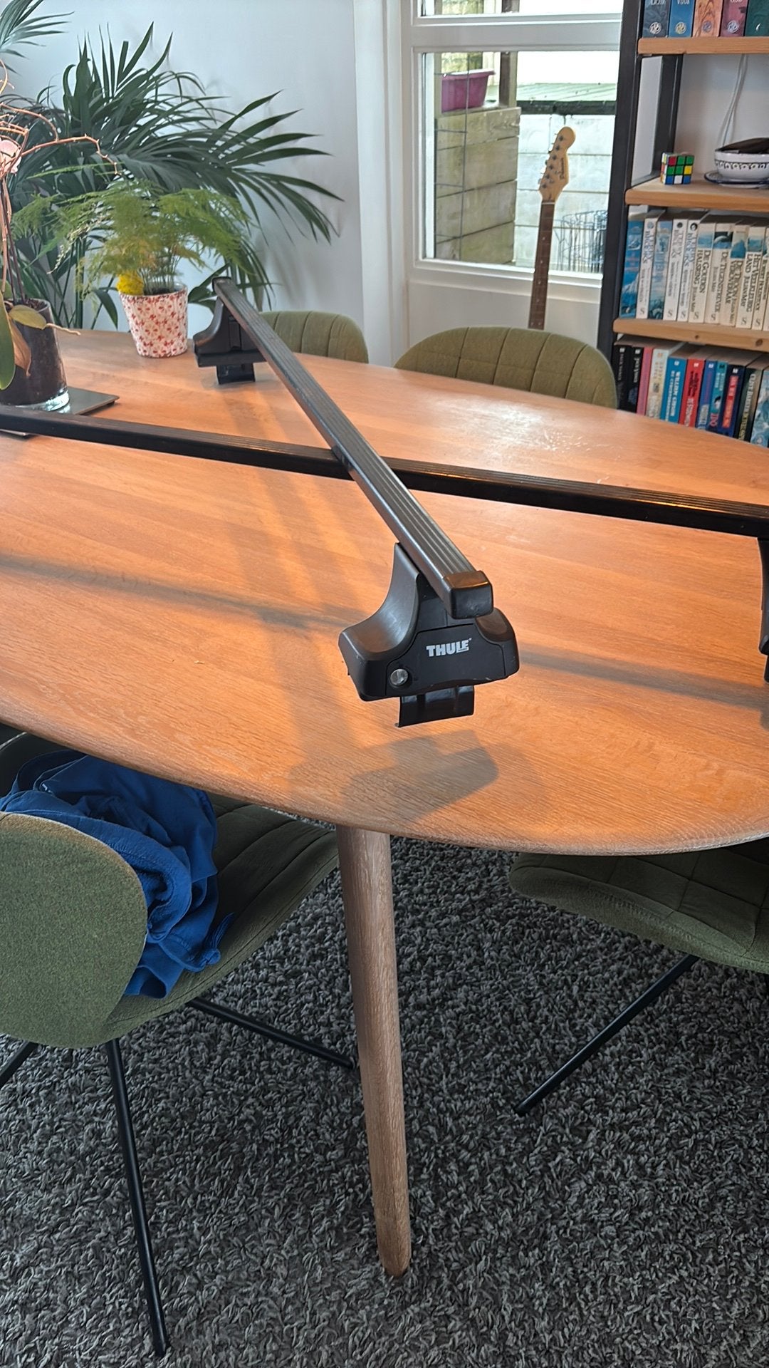 Thule dakdragers, Ophalen, Gebruikt