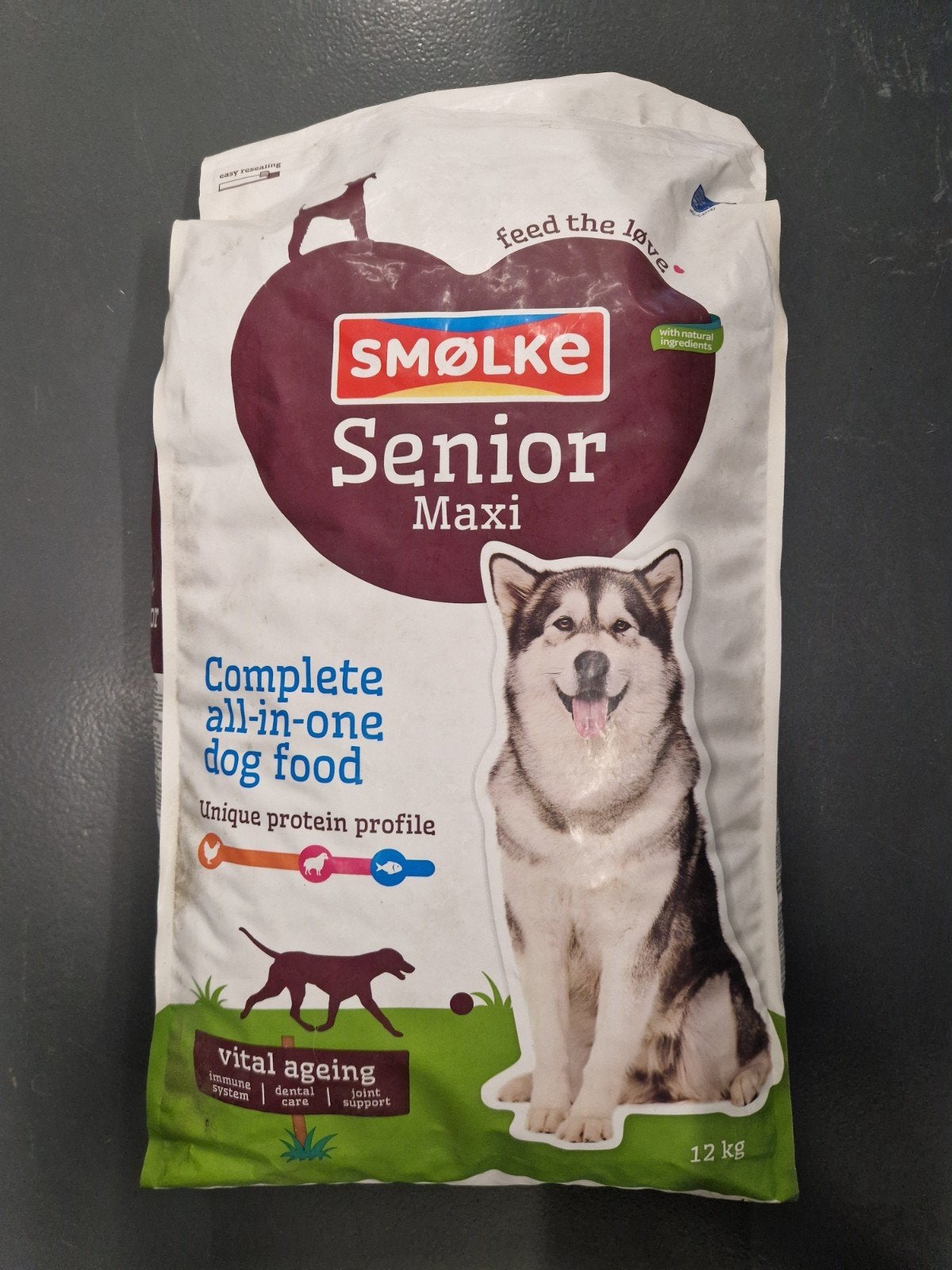 Smølke Senior Maxi 12 kilo - 1,5 zak, Ophalen, Hond