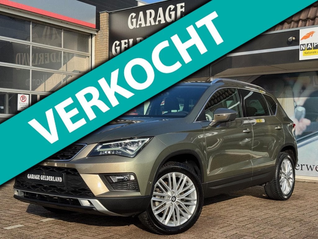 SEAT Ateca 1.4 Xcellence | Gr.Navi | Full-Led | Apple/Androi, Gebruikt, Zwart, 4 cilinders, Ateca