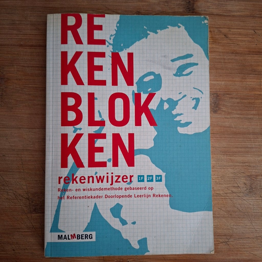 Rekenblokken Rekenwijzer 1F 2F 3F - Malmberg, Boeken, Gert-Jan Schulte, André Hofman, Judith Bergman, Ophalen of Verzenden, Zo goed als nieuw