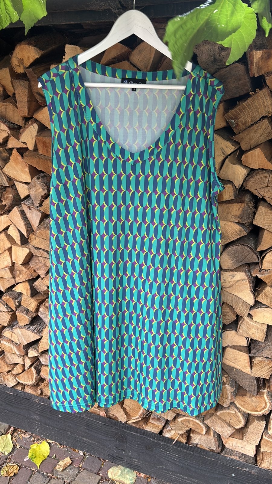 ChrisSize 3 Jurkje, Kleding | Dames, Verzenden, Zo goed als nieuw, Meerkleurig, Jurk