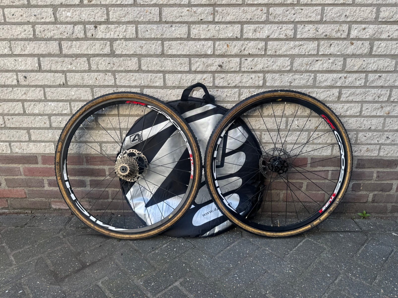 Miche disc wielset, Gebruikt, Aluminium, Racefiets, Ophalen