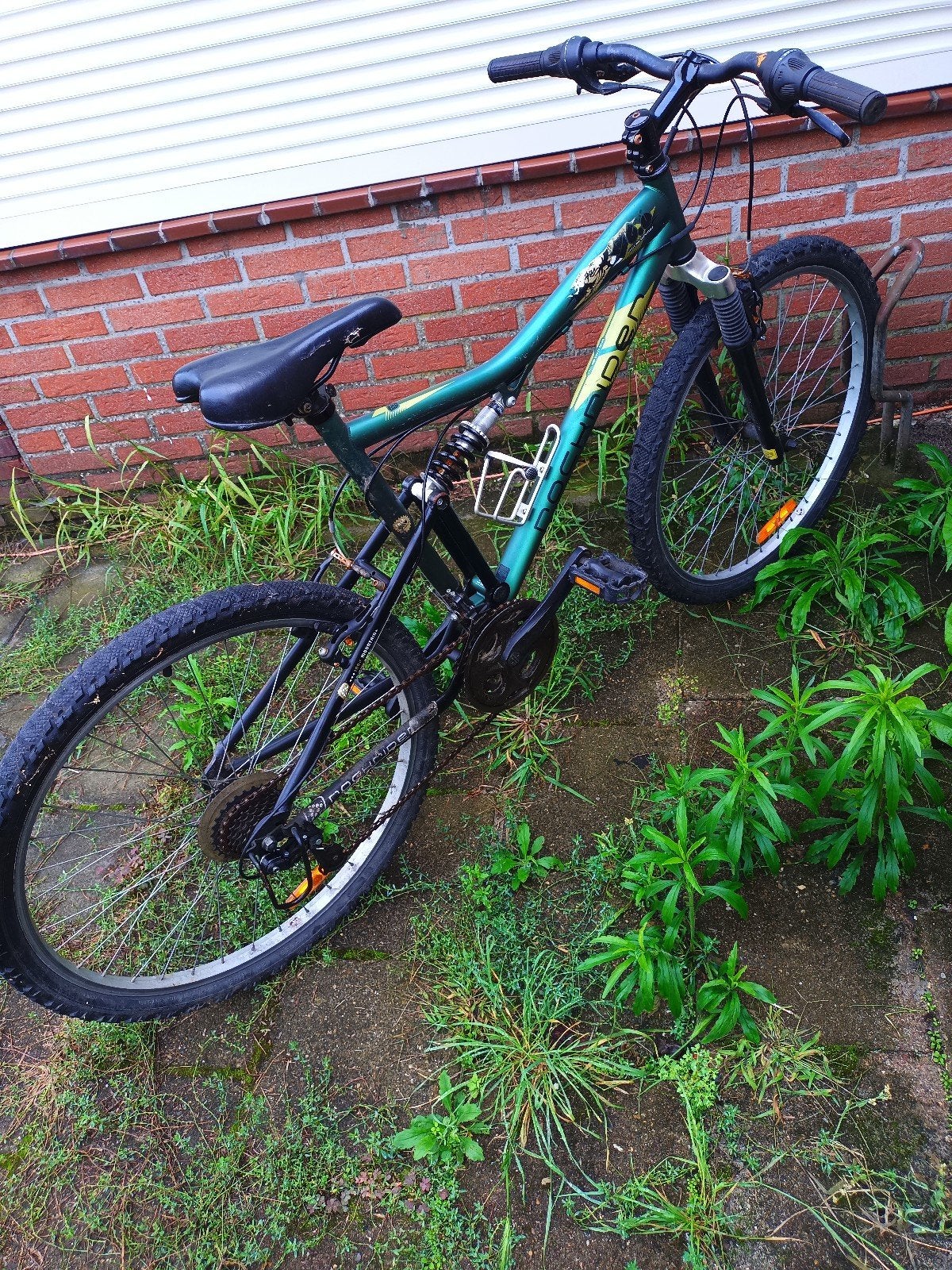 Mountainbike met vering - Gebruikt, Fietsen en Brommers, Overige merken, Gebruikt, Ophalen of Verzenden, 53 tot 57 cm