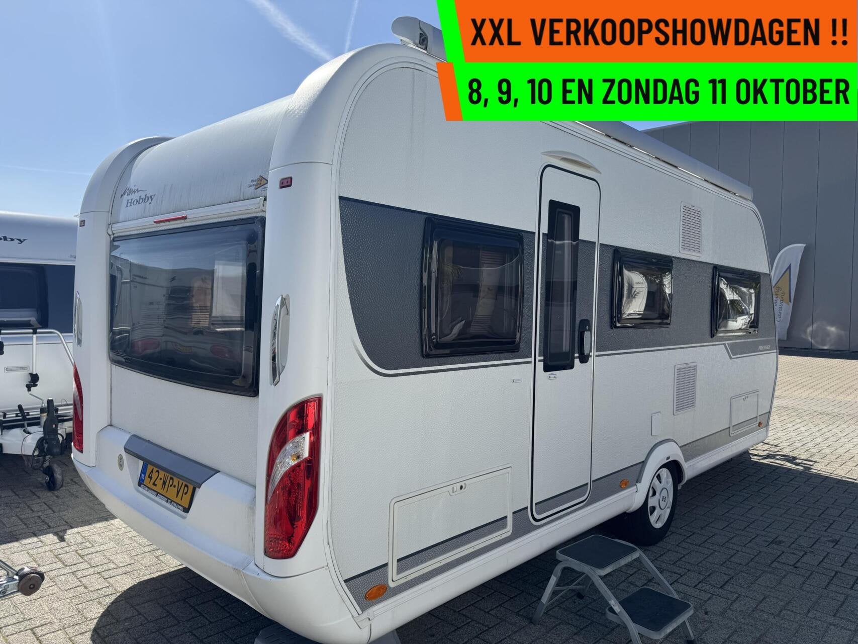 Hobby 495 - XXL VERKOOPSHOW 8,9,10 & 11 OKT. 10-17 UUR, Rondzit, Hobby, 7 tot 8 meter, Bedrijf