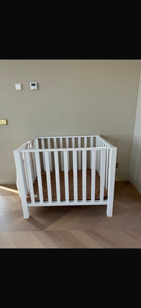 Babybox, Kinderen en Baby's, Boxen, Ophalen, Gebruikt, Vierkant, In hoogte verstelbaar
