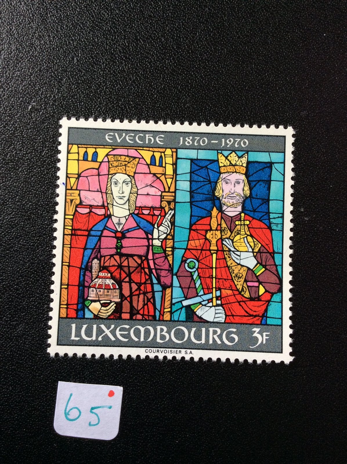 Luxemburg postzegel 1970 pfr Mi 810, Ophalen of Verzenden, Luxemburg, Postfris