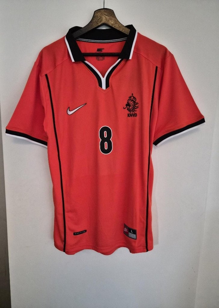 Nederland Retro Shirt 1998 - Bergkamp (Maat L), Sport en Fitness, Maat L, Verzenden, Nieuw, Shirt