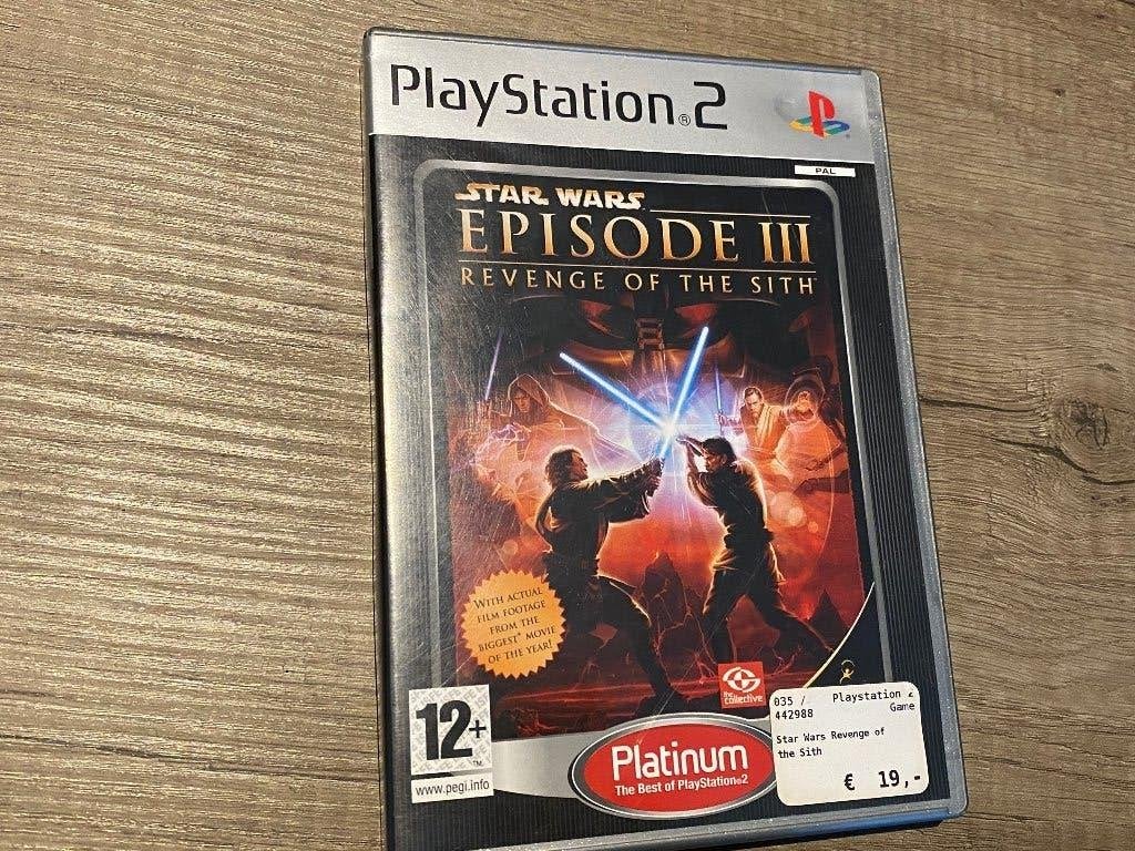 PS2 Playstation 2 game Star Wars Episode III, 1 speler, Zo goed als nieuw, Vanaf 12 jaar, Ophalen