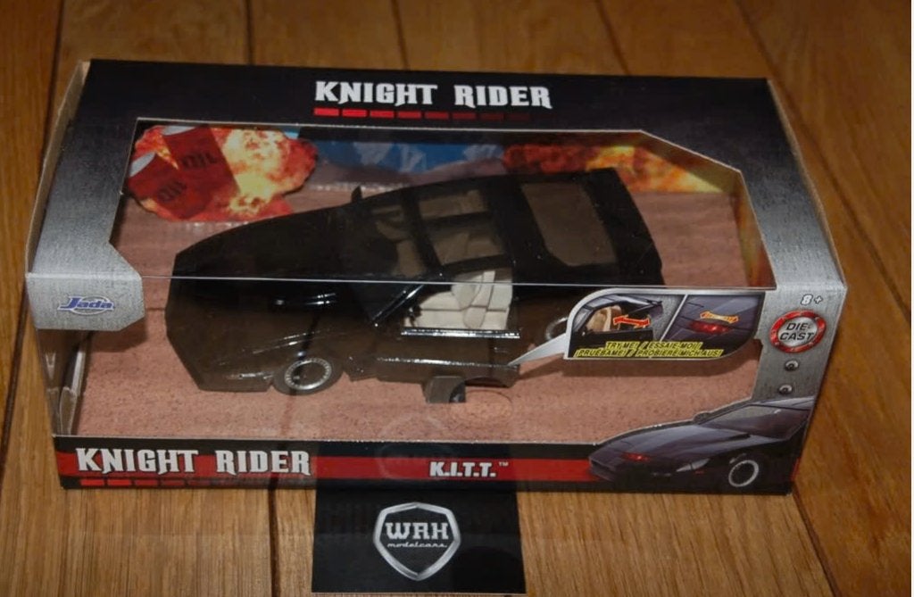 1:24 PONTIAC TRANS AM KITT KNIGHT RIDER JADA in box WRH, Verzenden, Zo goed als nieuw, Auto, Jada