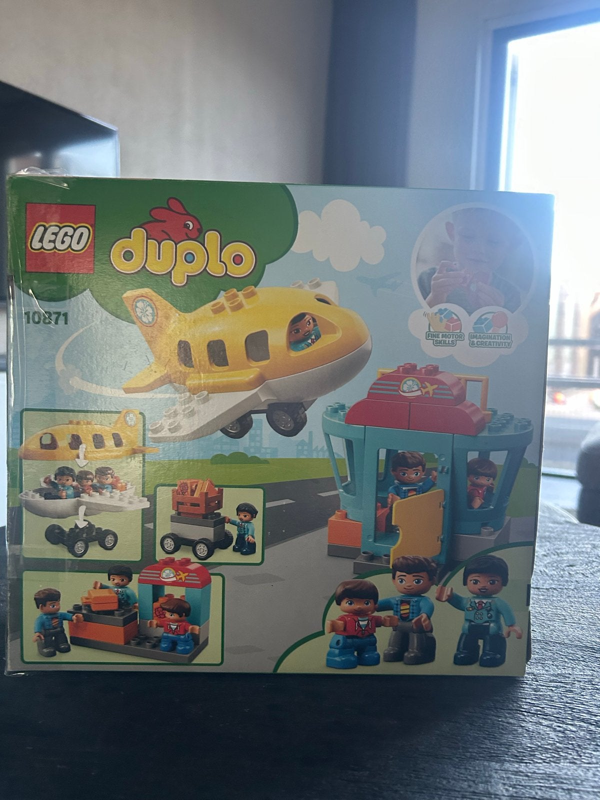 LEGO Duplo Vliegtuig & Luchthaven 10871, Ophalen, Zo goed als nieuw