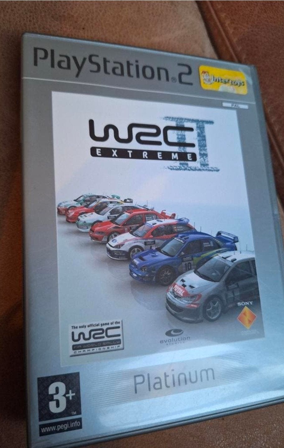 WRC Extreme Platinum PlayStation 2 - Rally Race Game, Gebruikt, 1 speler, Racen en Vliegen, Ophalen of Verzenden