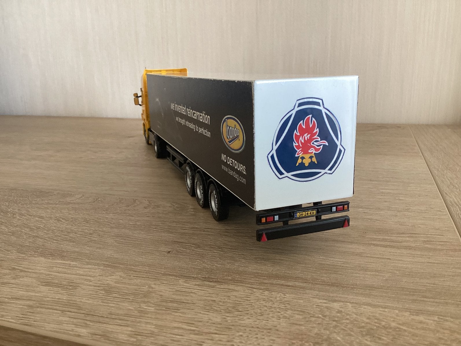 Zgan Scania Topliner Spiegels Antenne Oplegger BANDAG, Ophalen of Verzenden, Zo goed als nieuw, Bus of Vrachtwagen