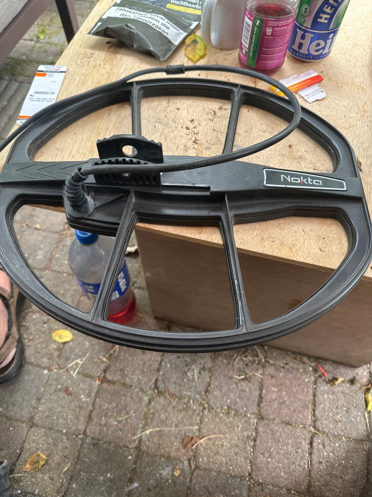 Nokta IM40 Zoekspoel Metaaldetector, Hobby en Vrije tijd, Ophalen of Verzenden, Gebruikt, Meer dan 30 cm, Overige merken