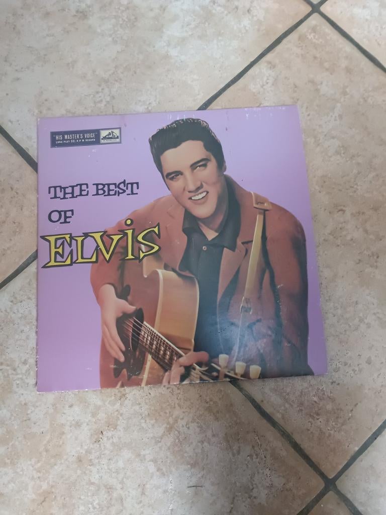 The Best of Elvis - HMV DLP 1159, Cd's en Dvd's, Vinyl | Pop, Gebruikt, Originele persing, Voor 1960, 10 inch, Ophalen of Verzenden
