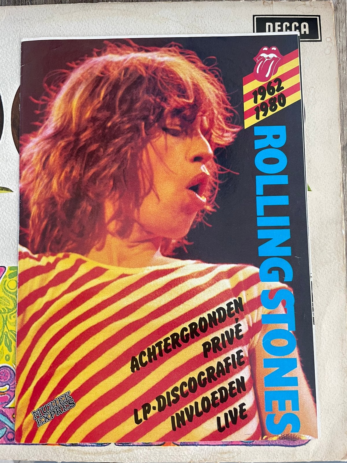 The Rolling stones tijdschrift 1980, Ophalen of Verzenden, 1960 tot 1980, Knipsel(s)