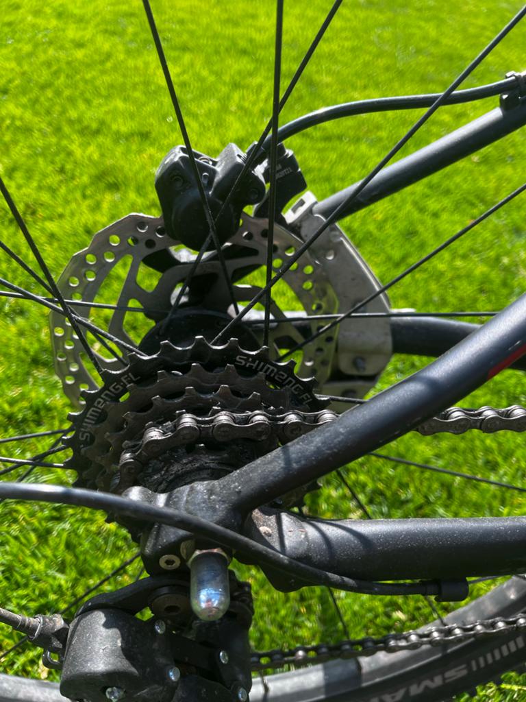 Mountainbike met schijfremmen - Zo goed als nieuw, Fietsen en Brommers, Fietsen | Mountainbikes en ATB, Hardtail, Zo goed als nieuw