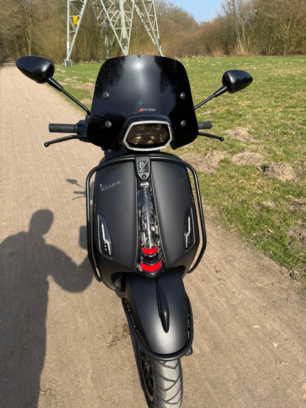 Vespa sprint 80cc, Ophalen, Zo goed als nieuw, Benzine