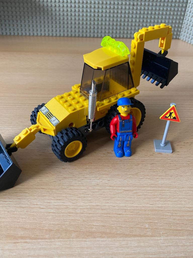 Lego 4667 Loadin' Digger Jack Stone, Kinderen en Baby's, Speelgoed | Duplo en Lego, Zo goed als nieuw, Lego, Complete set, Compleet