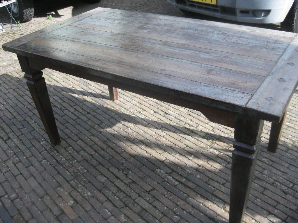 T.K eetkamertafel, kloostertafel, Ophalen