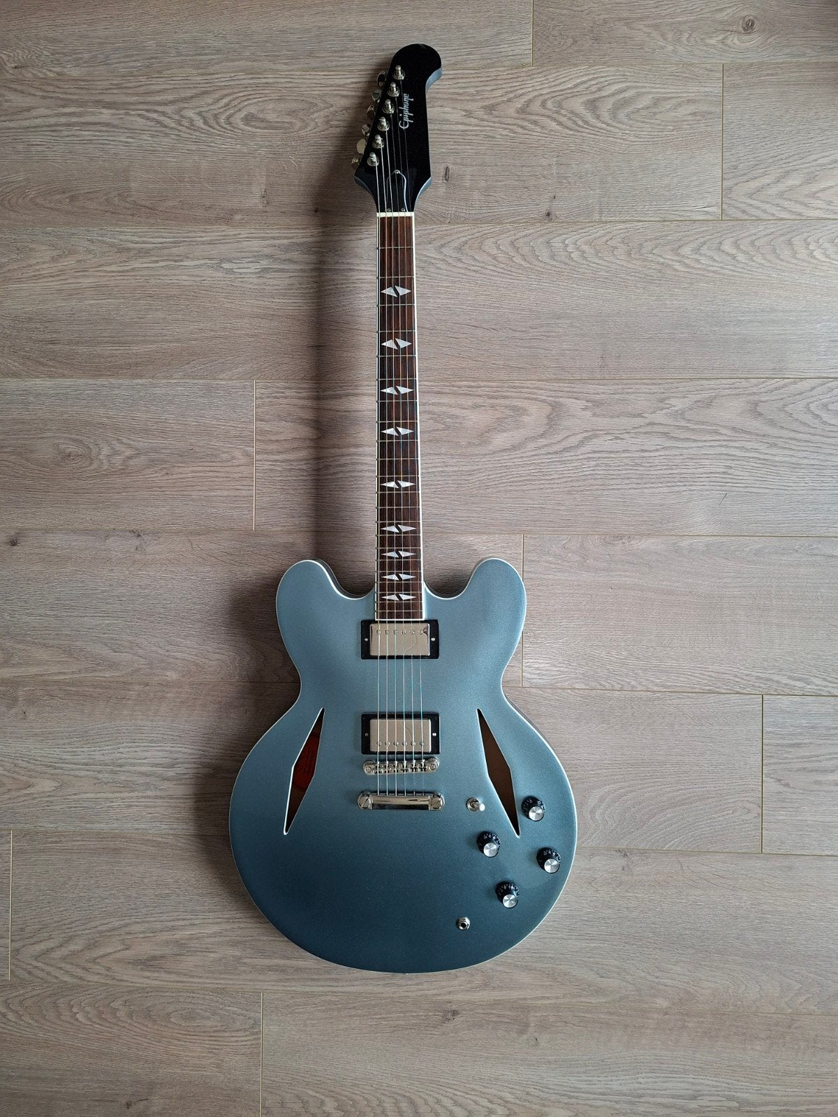 Epiphone DG-335, Muziek en Instrumenten, Ophalen, Zo goed als nieuw, Hollow body, Epiphone