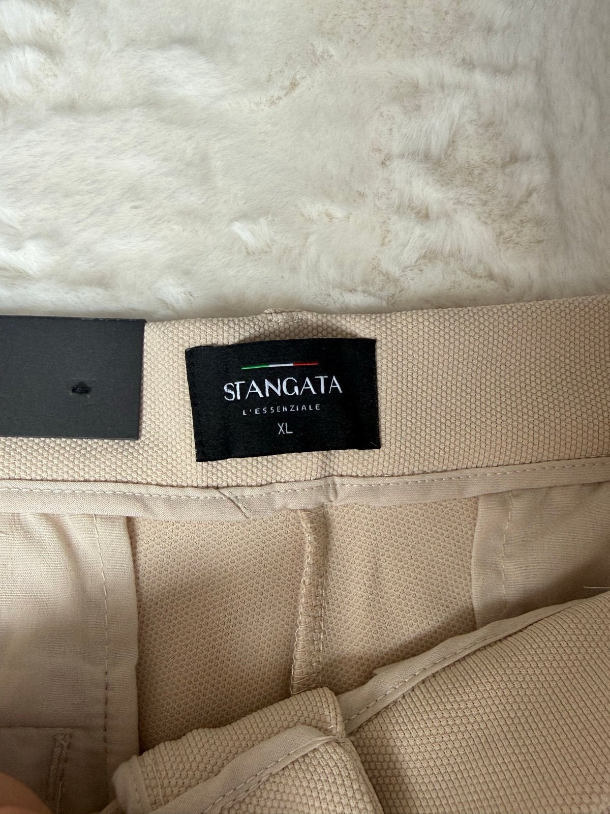 Stangata L'Essenziale Slim Fit Broek - Nieuw met label, Kleding | Heren, Ophalen of Verzenden, Nieuw, Maat 56/58 (XL), Beige