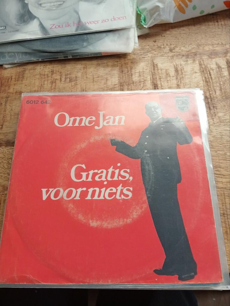 Ome Jan - gratis voor niets, Ophalen of Verzenden, Zo goed als nieuw, Overige formaten, Levenslied of Smartlap