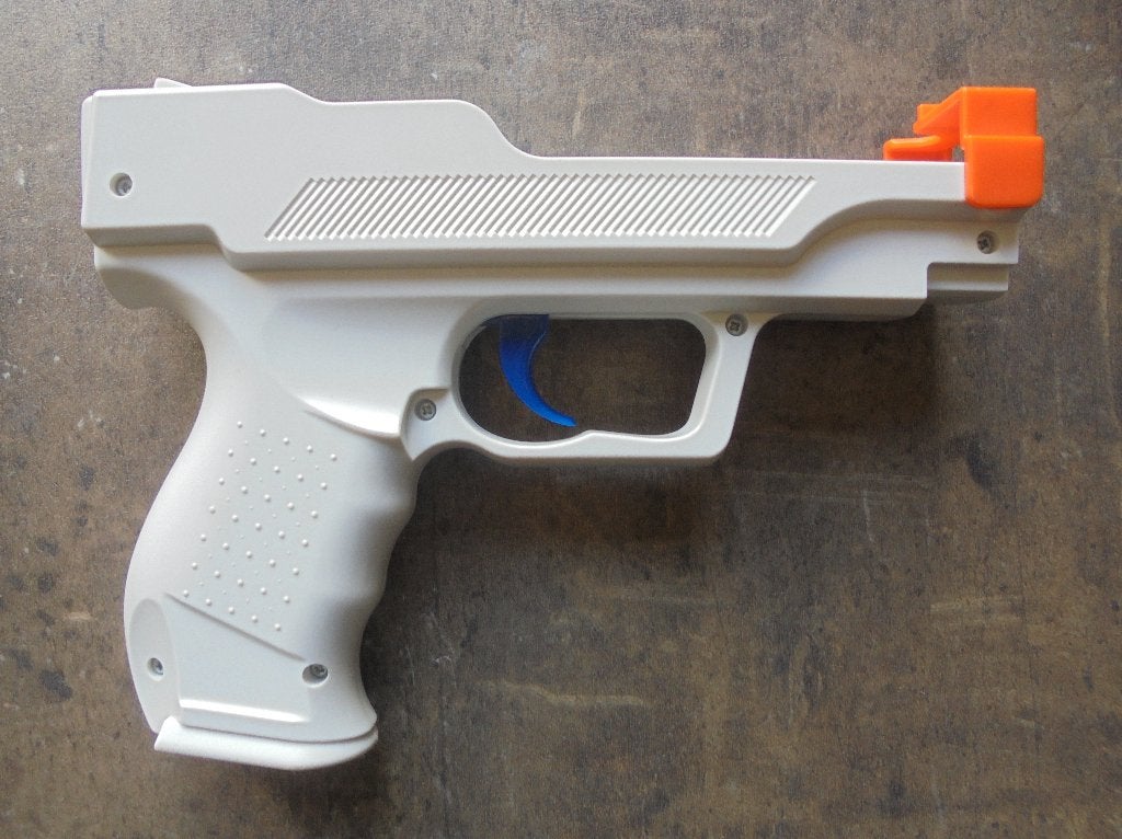 Gun voor Wii (zie foto's), Gebruikt, Shooter, 1 speler, Ophalen of Verzenden