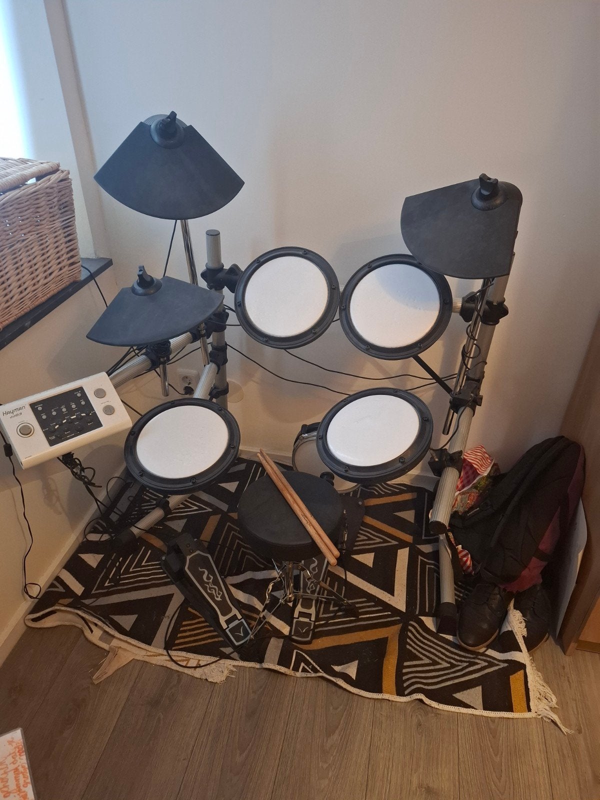 Hayman dd03 Elektronisch drumstel - Compleet, Ophalen, Gebruikt, Overige merken, Elektronisch