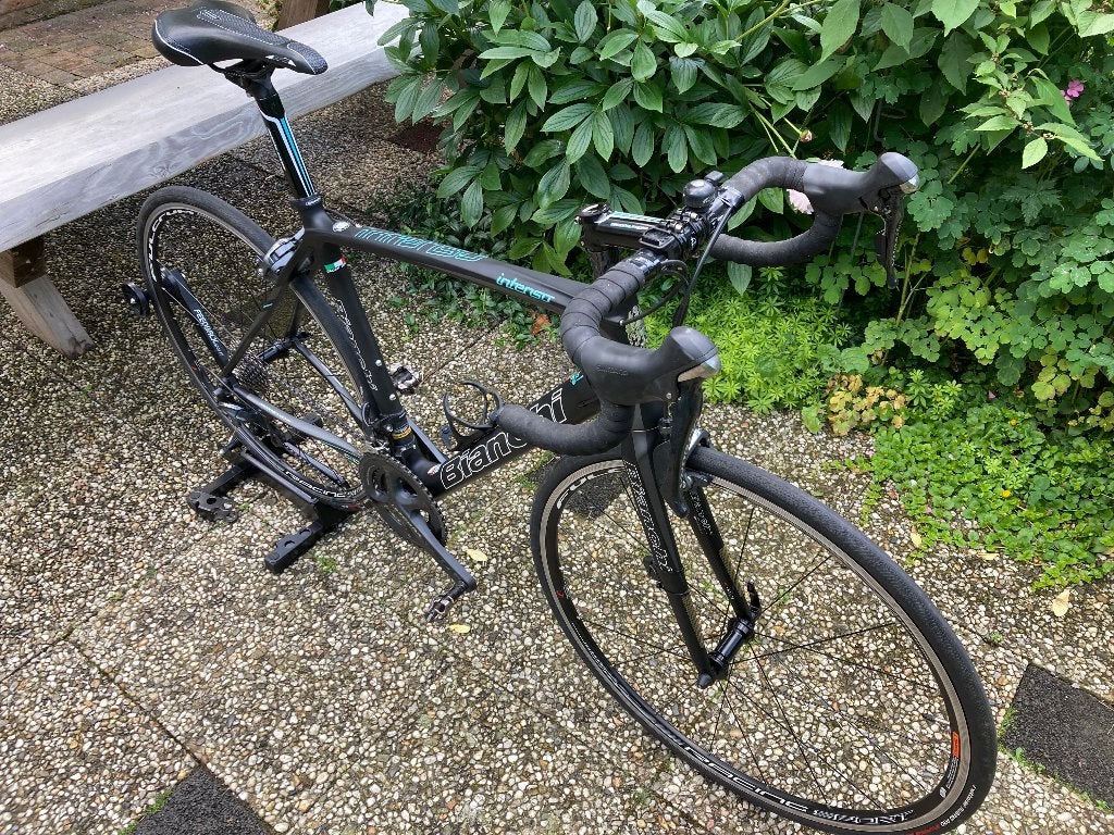 Bianchi Intenso 55cm Ultegra 11-speed, 28 inch, Carbon, Zo goed als nieuw, Meer dan 20 versnellingen