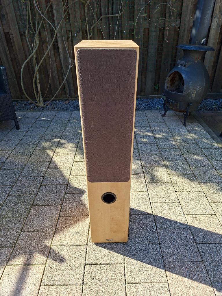 4 stuks tannoy mercury F4, Audio, Tv en Foto, Luidsprekers, Zo goed als nieuw, 120 watt of meer, Front, Rear of Stereo speakers