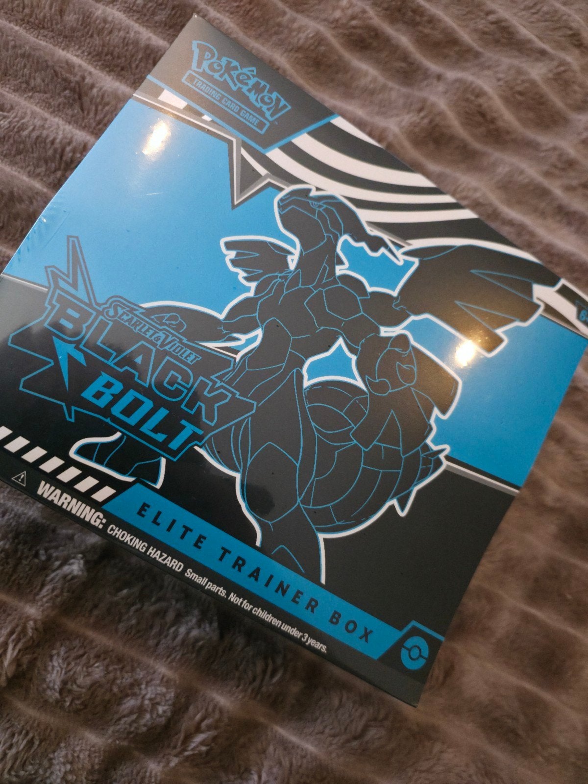 Pokémon TCG: Scarlet & Violet Black Bolt Elite Trainer Box, Ophalen of Verzenden, Nieuw, Overige typen
