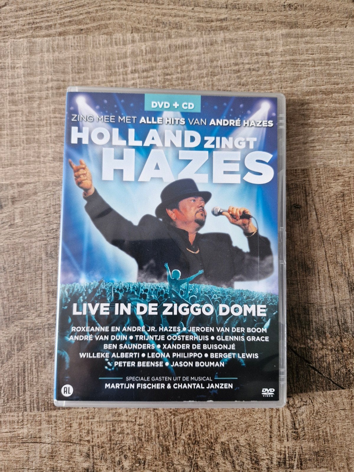 Holland Zingt Hazes - Live in de Ziggo Dome (DVD + CD), Ophalen of Verzenden, Zo goed als nieuw